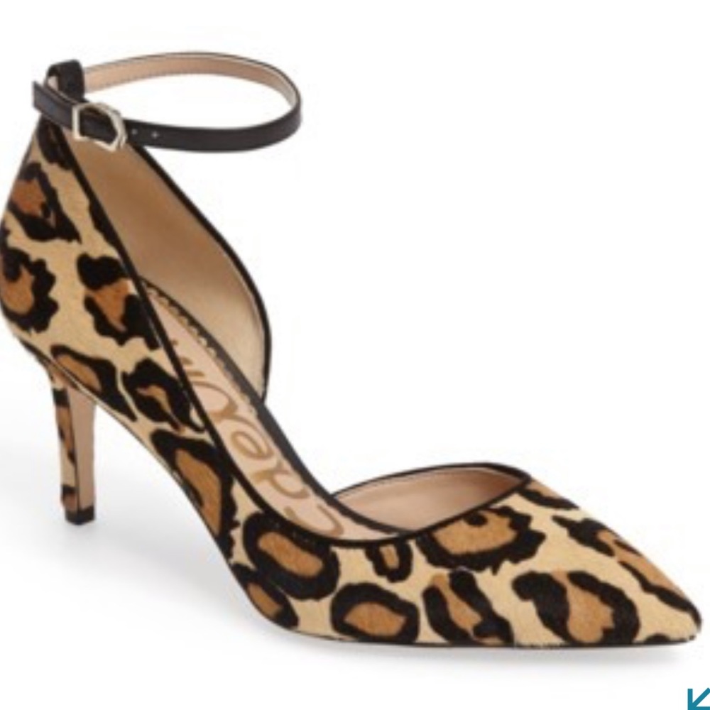 Sam Edelman Tia pumps, leopard, size 6